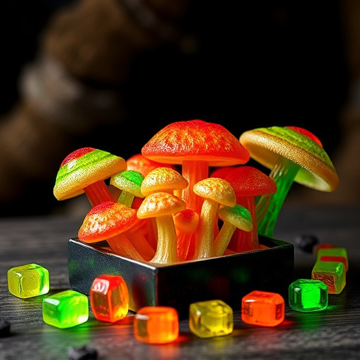 Psilocybin Magic Mushroom Gummies Display