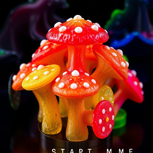 Psilocybin Magic Mushroom Gummies Display