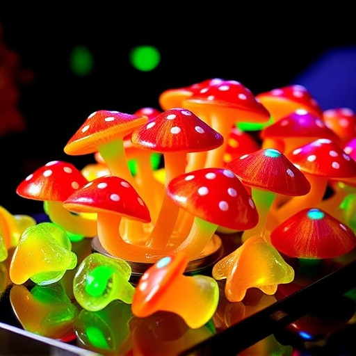 Psilocybin Magic Mushroom Gummies Display