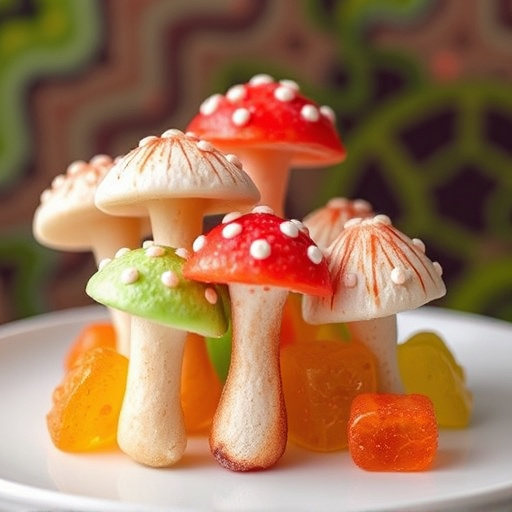 Psilocybin Magic Mushroom Gummies Display