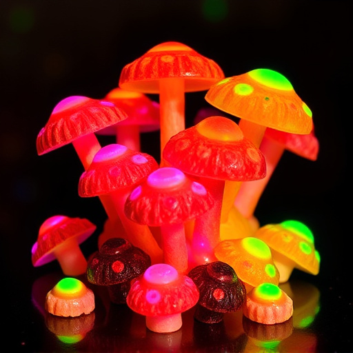 Psilocybin Magic Mushroom Gummies Display