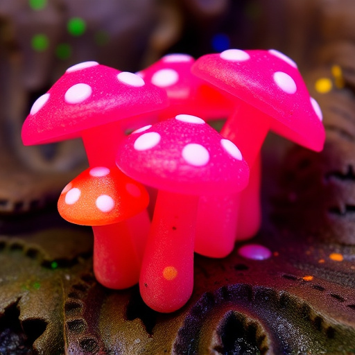Psilocybin Magic Mushroom Gummies Display