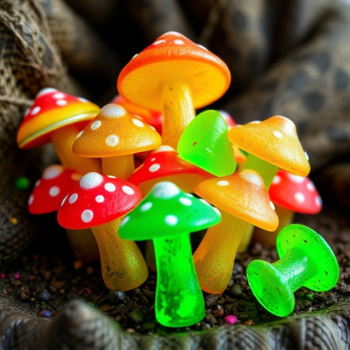 Psilocybin Magic Mushroom Gummies Display