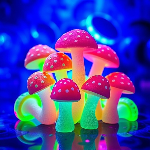 Psilocybin Magic Mushroom Gummies Display
