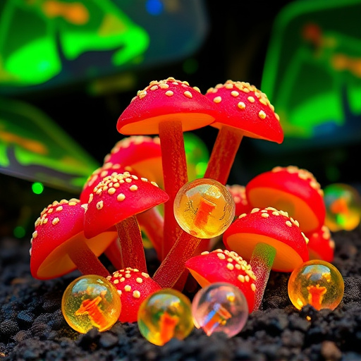 Psilocybin Magic Mushroom Gummies Display
