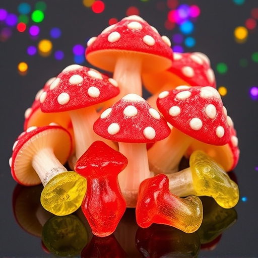 Psilocybin Magic Mushroom Gummies Display