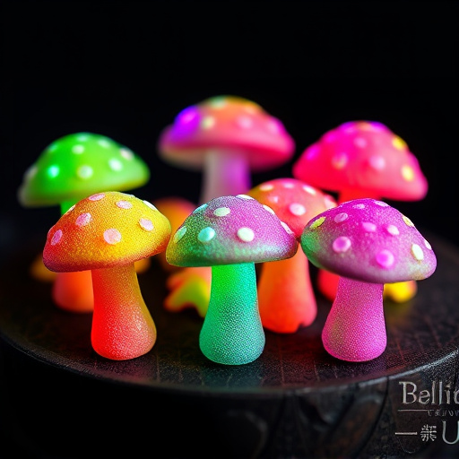 Psilocybin Magic Mushroom Gummies Display