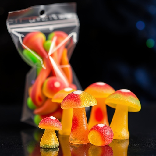 Psilocybin Magic Mushroom Gummies Display