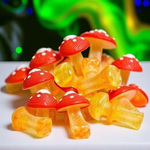Psilocybin Magic Mushroom Gummies Display