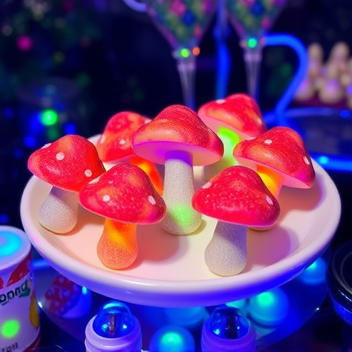 Psilocybin Magic Mushroom Gummies Display