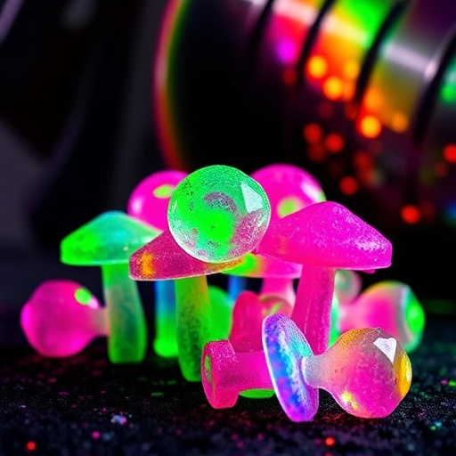 Psilocybin Magic Mushroom Gummies Display