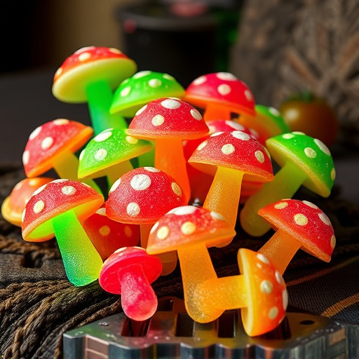 Psilocybin Magic Mushroom Gummies Display