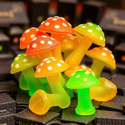 Psilocybin Magic Mushroom Gummies Display