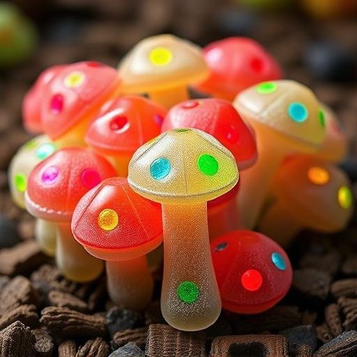 Psilocybin Magic Mushroom Gummies Display