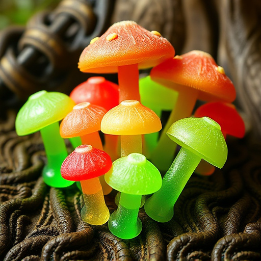 Psilocybin Magic Mushroom Gummies Display