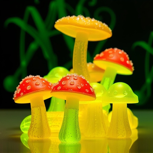 Psilocybin Magic Mushroom Gummies Display