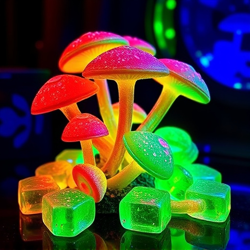 Psilocybin Magic Mushroom Gummies Display