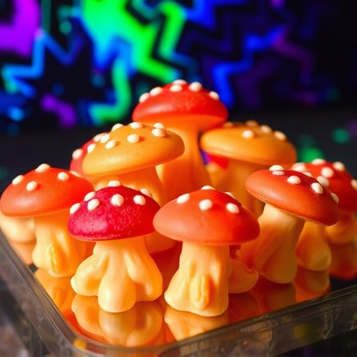 Psilocybin Magic Mushroom Gummies Display