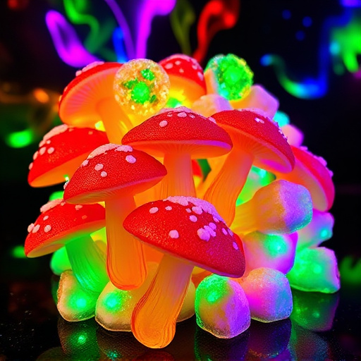 Psilocybin Magic Mushroom Gummies Display