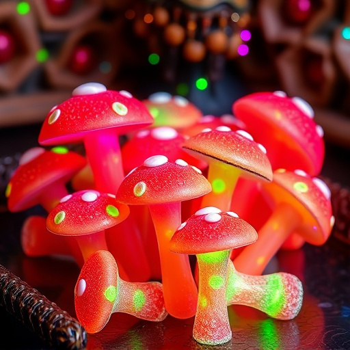 Psilocybin Magic Mushroom Gummies Display