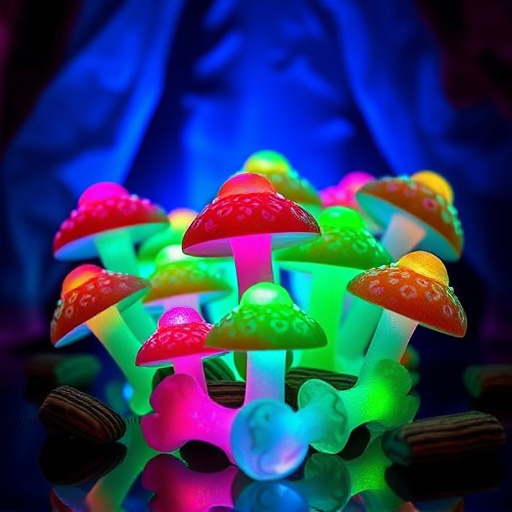 Psilocybin Magic Mushroom Gummies Display