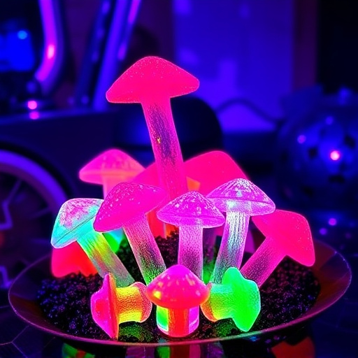 Psilocybin Magic Mushroom Gummies Display