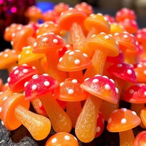 Psilocybin Magic Mushroom Gummies Display