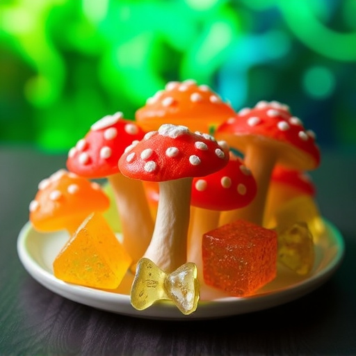 Psilocybin Magic Mushroom Gummies Display