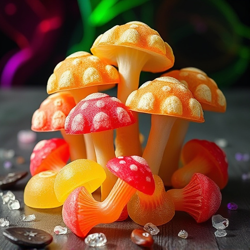Psilocybin Magic Mushroom Gummies Display