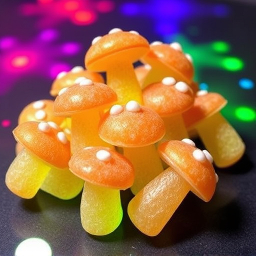 Psilocybin Magic Mushroom Gummies Display