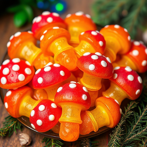 Psilocybin Magic Mushroom Gummies Display