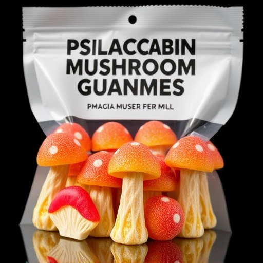 Psilocybin Magic Mushroom Gummies Display