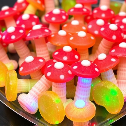 Psilocybin Magic Mushroom Gummies Display