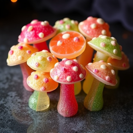 Psilocybin Magic Mushroom Gummies Display