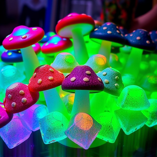 Psilocybin Magic Mushroom Gummies Display