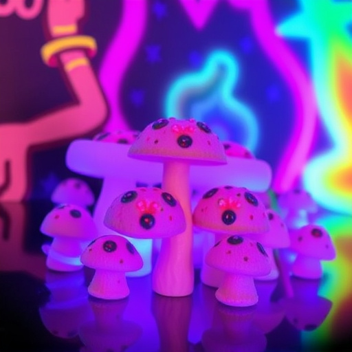 Psilocybin Magic Mushroom Gummies Display