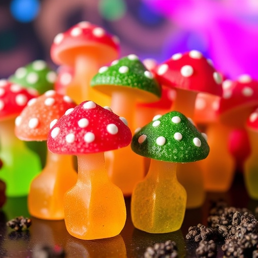 Psilocybin Magic Mushroom Gummies Display