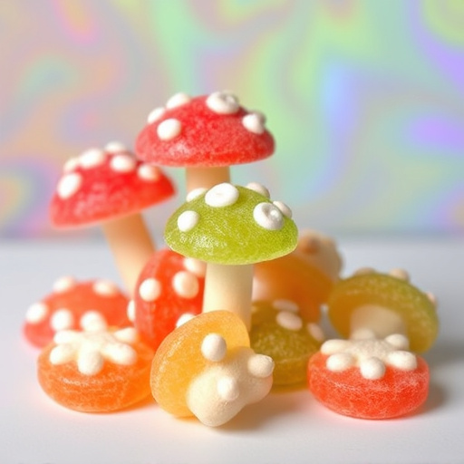 Psilocybin Magic Mushroom Gummies Display