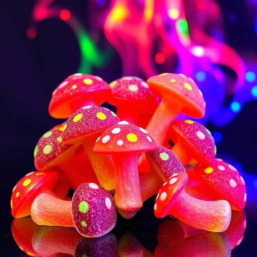 Psilocybin Magic Mushroom Gummies Display