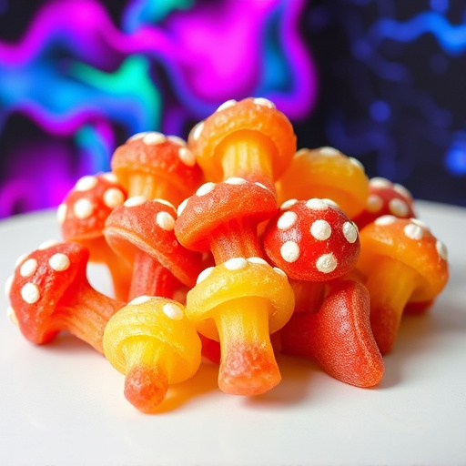 Psilocybin Magic Mushroom Gummies Display
