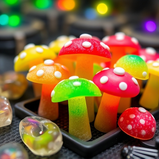 Psilocybin Magic Mushroom Gummies Display