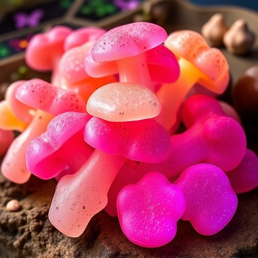 Psilocybin Magic Mushroom Gummies Display