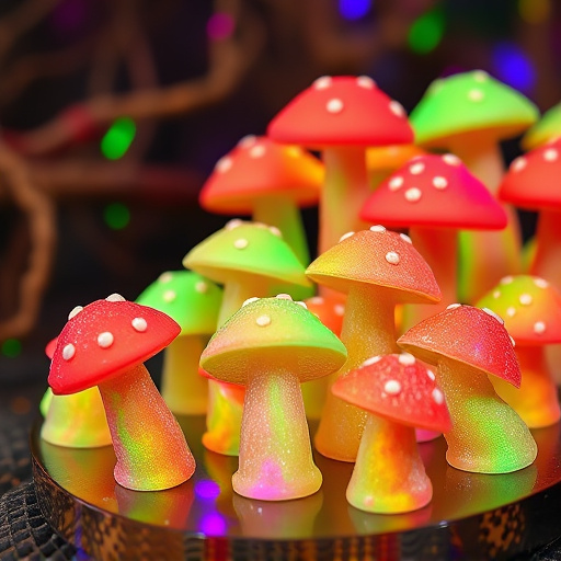 Psilocybin Magic Mushroom Gummies Display
