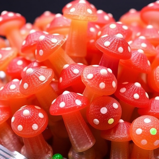 Psilocybin Magic Mushroom Gummies Display