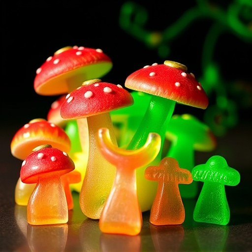 Psilocybin Magic Mushroom Gummies Display