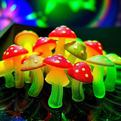 Psilocybin Magic Mushroom Gummies Display