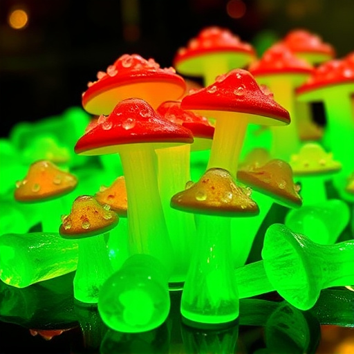 Psilocybin Magic Mushroom Gummies Display