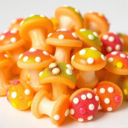 Psilocybin Magic Mushroom Gummies Display