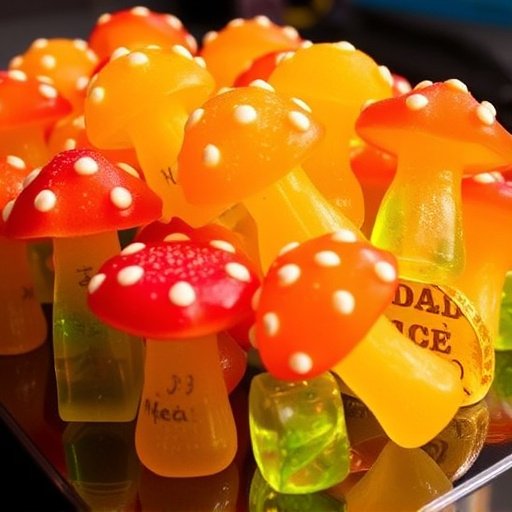 Psilocybin Magic Mushroom Gummies Display