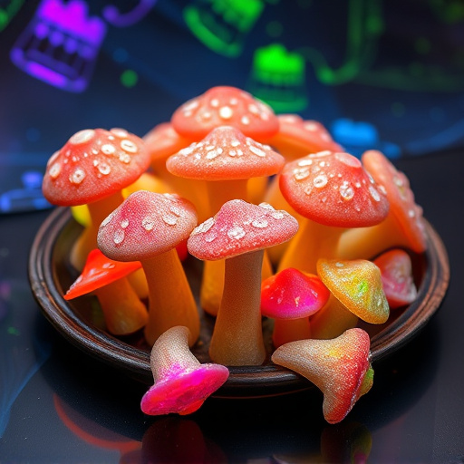Psilocybin Magic Mushroom Gummies Display